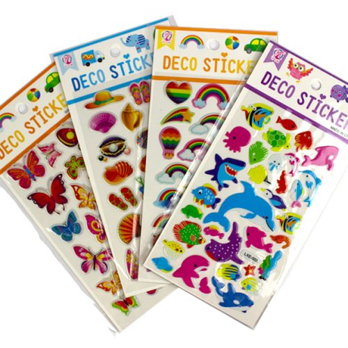 Stickere din spuma 20 coli 10,5*21cm ambalate individual in blister