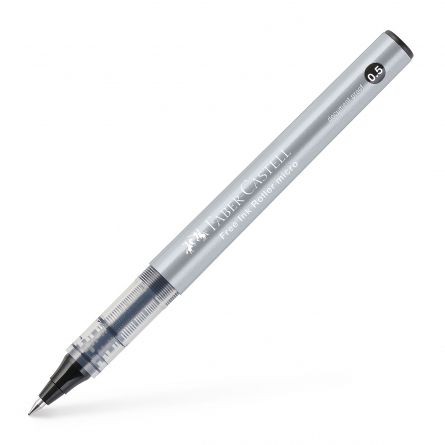 ROLLER FREE INK 0.5MM NEGRU FABER-CASTELL