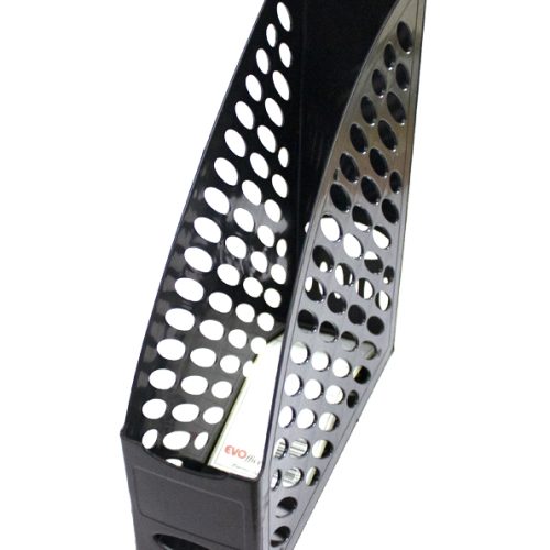 Suport plastic vertical documente negru