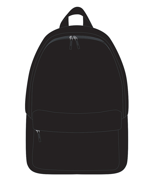 Ghiozdan Pigna Negru Basic