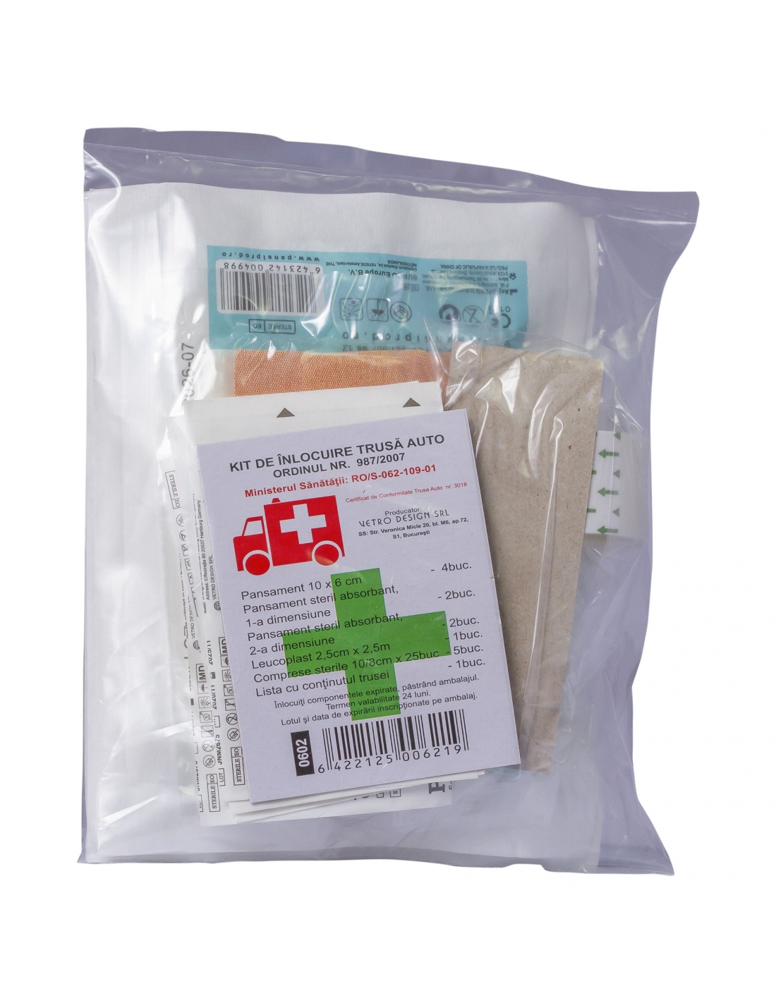 Kit inlocuire trusa sanitara auto