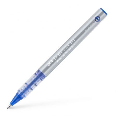 ROLLER FREE INK 0.7MM ALBASTRU FABER-CASTELL