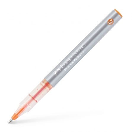 ROLLER FREE INK 0.7MM PORTOCALIU FABER-CASTELL