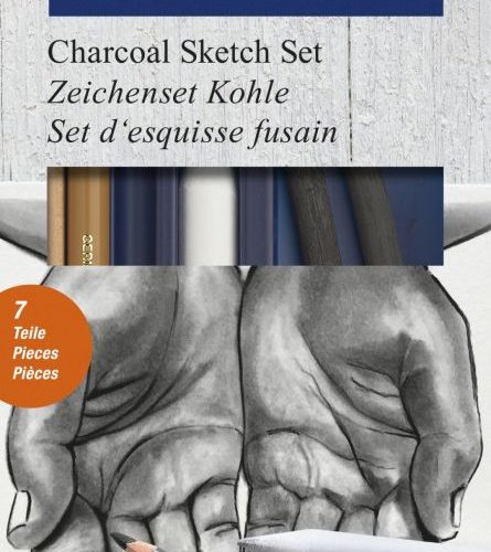 SET DESEN CARBUNE FABER-CASTELL