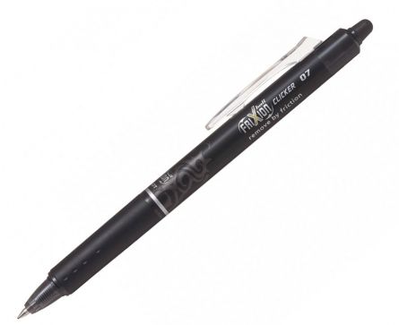 ROLLER 0.7MM NEGRU CLICKER FRIXION PILOT