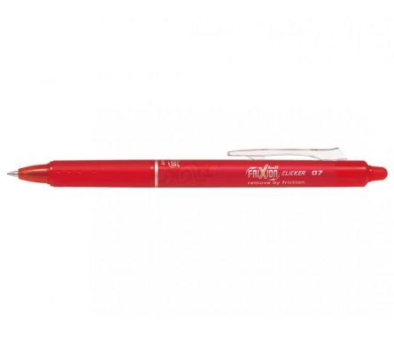 ROLLER 0.7MM ROSU CLICKER FRIXION PILOT - imagine 2