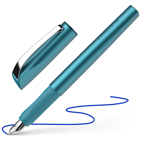 Stilou SCHNEIDER Ceod Shiny (tip M - medium) - corp Teal