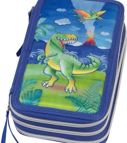 PENAR NEECHIPAT 3 FERMOARE DINOZAUR FABER-CASTELL