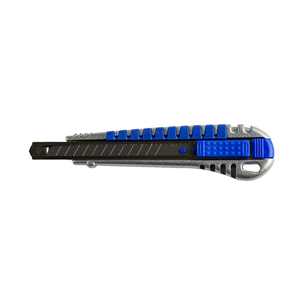 Cutter Optima Basic – lamă 9mm SK5, aluminiu cu grip cauciucat - imagine 2