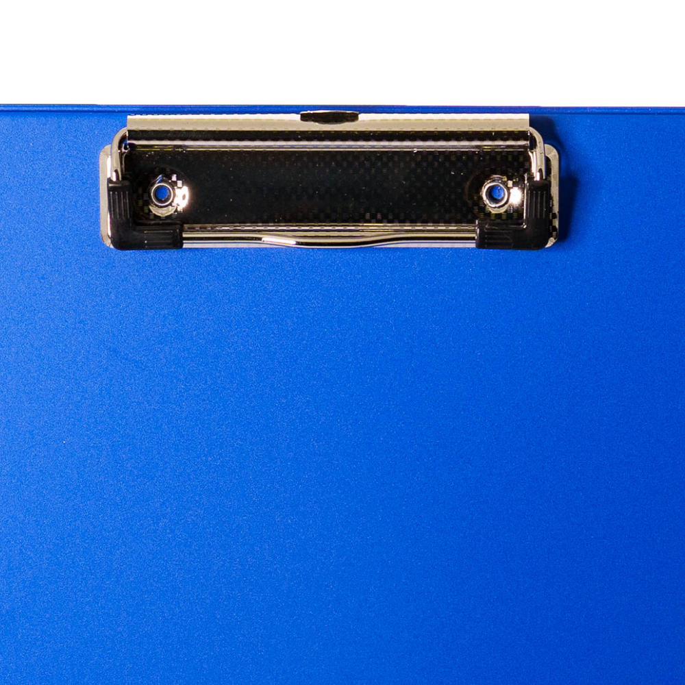Clipboard simplu A4, plastifiat PP, Optima - albastru - imagine 2