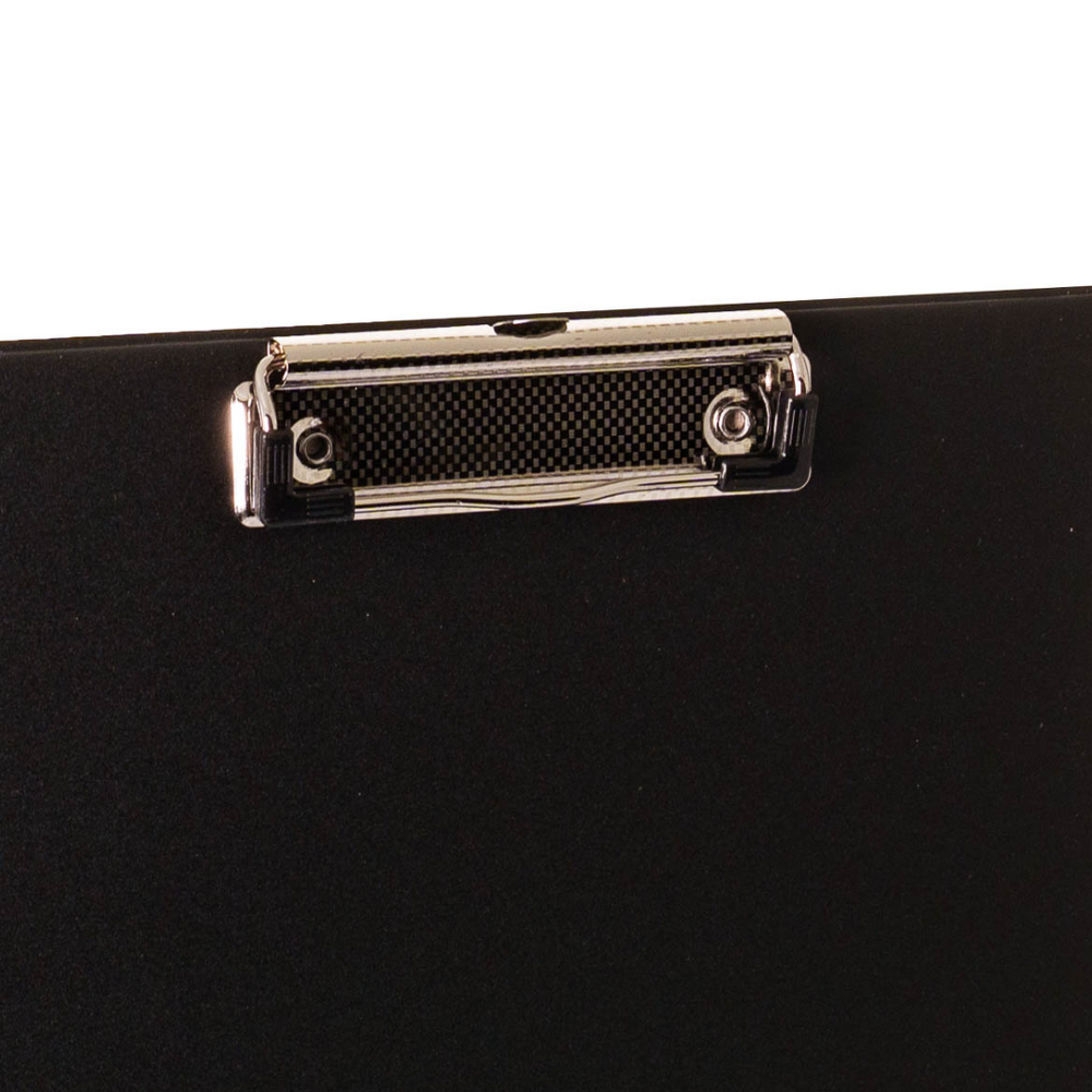 Clipboard simplu A4, plastifiat PP, Optima - negru - imagine 2