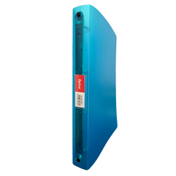 Caiet mecanic 4 inele - D16mm, coperti flexibile PP, Optima Flex - albastru