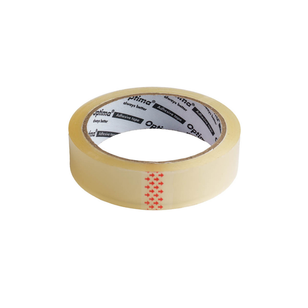 Bandă adezivă transparentă Optima 24mm x 66y – 38 microni