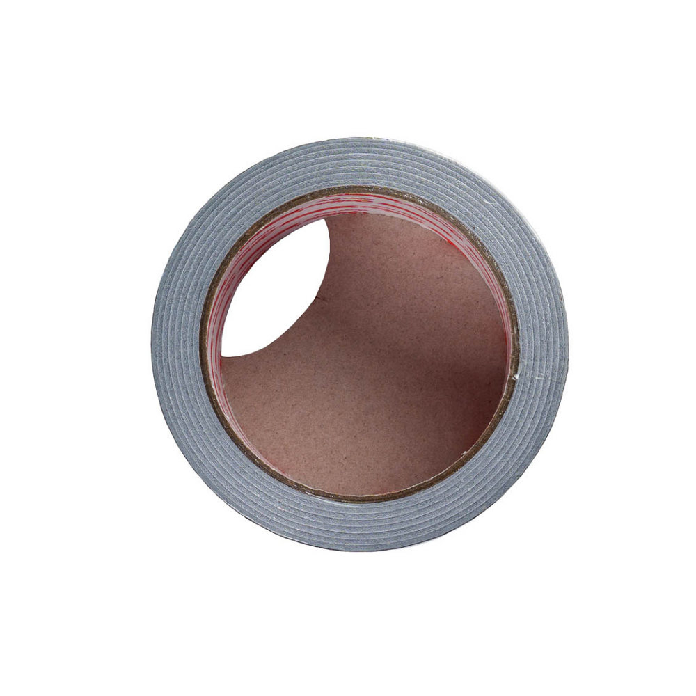 Bandă adezivă din aluminiu Optima 48mm x 25m – argintie, 60 microni - imagine 2