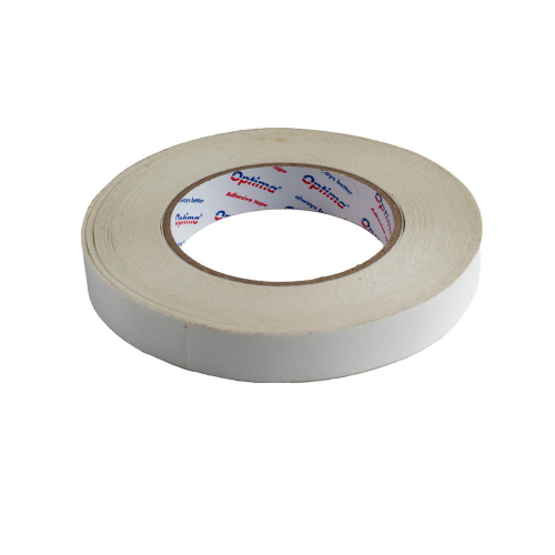 Bandă dublu adezivă Optima 19mm x 50m, 90 microni