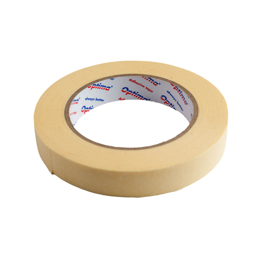 Bandă adezivă din hârtie Optima 19mm x 50m, 135 microni