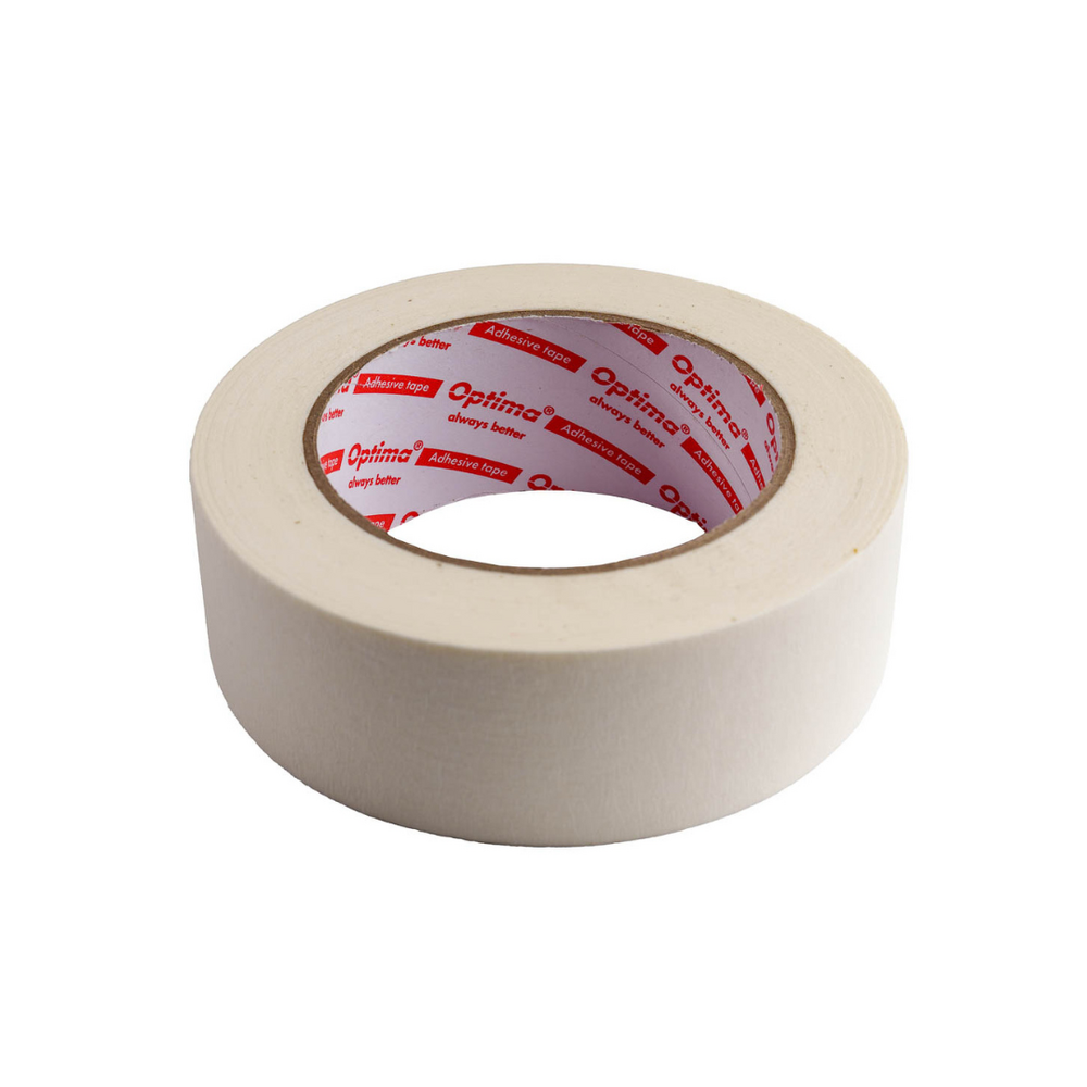 Bandă adezivă din hârtie Optima 38mm x 50m, 135 microni