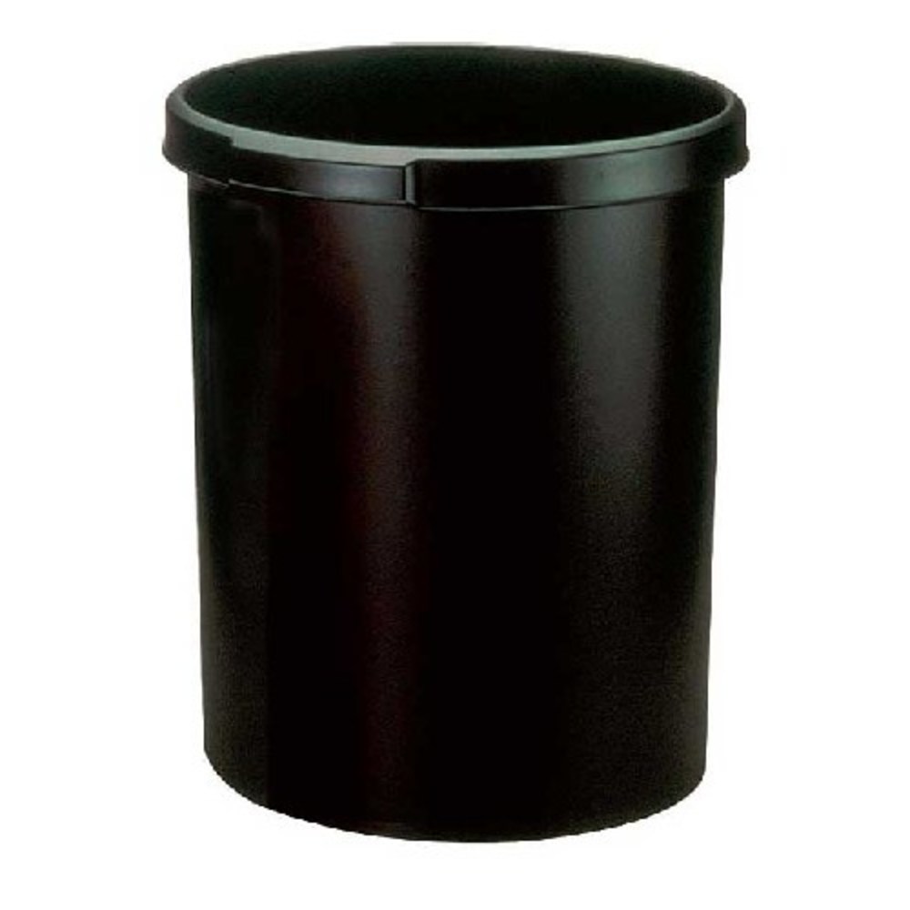 Coș de birou pentru hârtie HAN Grip – 18 litri, negru