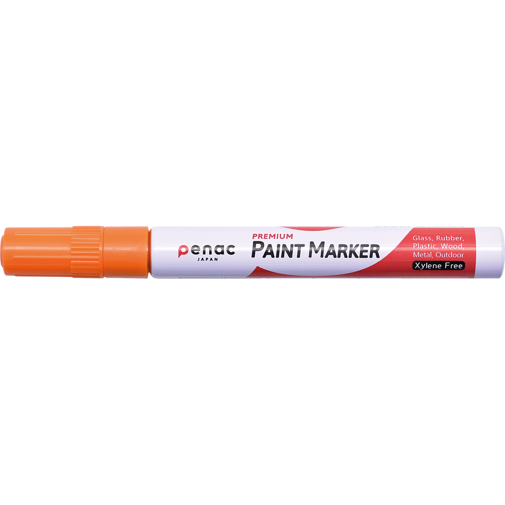 Marker PENAC rezistent la temperaturi înalte – vârf rotund, 2–4 mm, portocaliu