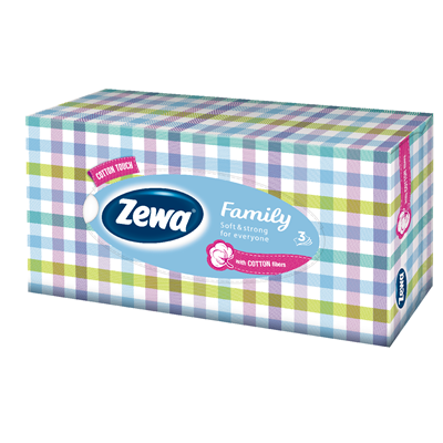 Servetele ZEWA Cutie 2 Straturi Everyday 100buc/set - imagine 4