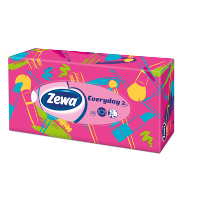 Servetele ZEWA Cutie 2 Straturi Everyday 100buc/set