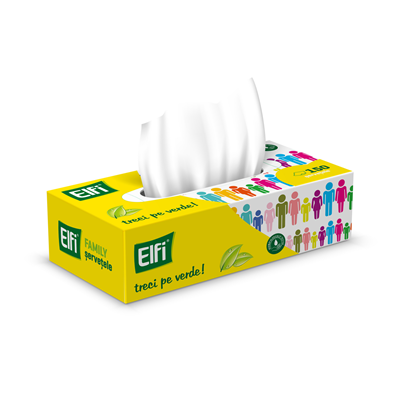 Servetele ELFI Cutie 2 Straturi 150buc/set