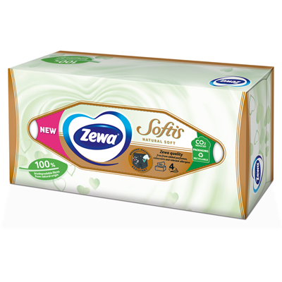 Servetele ZEWA Cutie 4 Straturi 80buc/set
