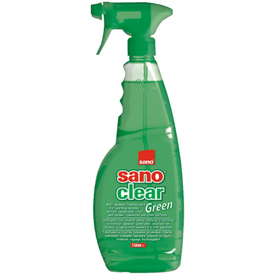 Clear Detergent de Geamuri si Suprafete Multiple SANO 1L