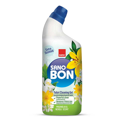 Bon Gel Curatare Toaleta cu Parfum de Magnolie SANO 750 ml