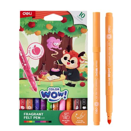 CARIOCI PARFUMATE 10 CULORI WASHABLE DELI