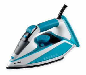 Fier de calcat Heinner HSI-2400LGR, calcare uscata/spray/jet de abur, talpa ceramica, auto-oprire, auto-curatare, functie anti-picurare