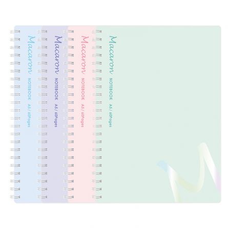 CAIET SPIRA A5 60 FILE 70G DICTANDO MACARONS DELI