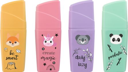 TEXTMARKER ANIMALE SET 4 BUCATI EBERHARD FABER