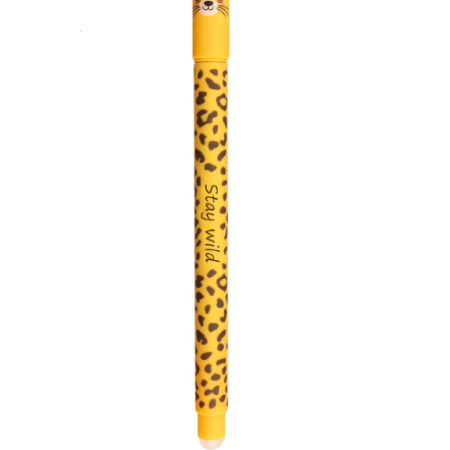 ROLLER 0.7 MM ALBASTRU ERASABLE LEOPARD EBERHARD FABER