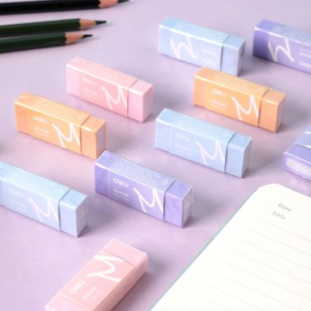 RADIERA CREION PASTEL MACARONS DELI