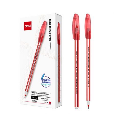 PIX UNICA FOLOSINTA 0.6MM STRIPES ROSU Q560 DELI