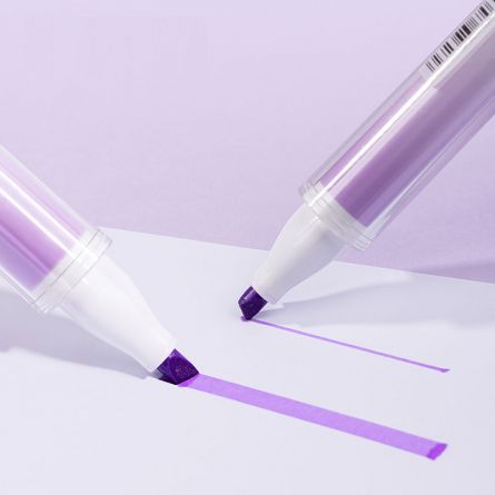 TEXTMARKER PARFUMAT FORMA PATRATA SET 5 BUCATI NUSIGN DELI - imagine 3