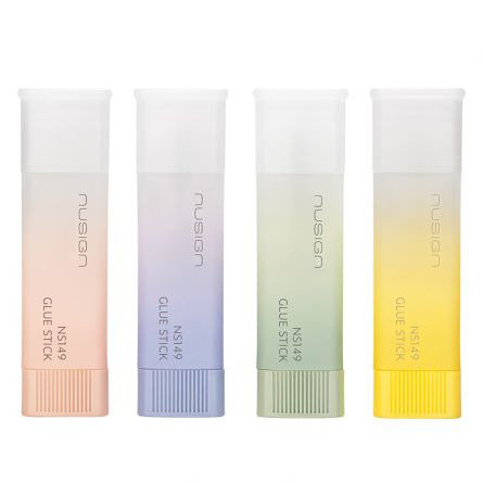LIPICI STICK 13G TRANSPARENT TRIUNGHIULAR CULORI PASTEL NUSIGN DELI